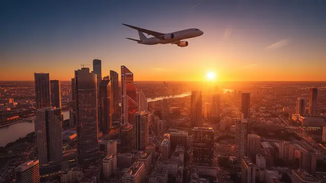 Travel destination background